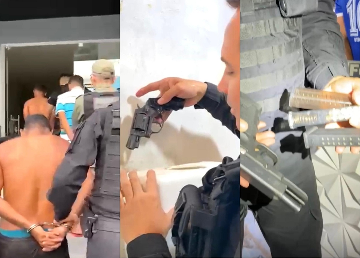 DRACO: seis suspeitos de homicídios são presos e armas são apreendidas em Floriano