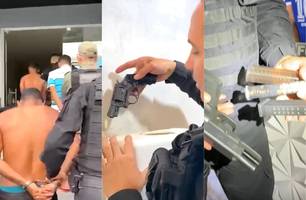 DRACO: seis suspeitos de homicídios são presos e armas são apreendidas em Floriano (Foto: Divulgação/DRACO) DRACO: seis suspeitos de homicídios são presos e armas são apreendidas em Floriano (Foto: Divulgação/DRACO)