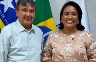 Em reunião com Wellington Dias, Camila Barbosa anuncia novidades para Lagoa do Piauí (Foto: Reprodução) Em reunião com Wellington Dias, Camila Barbosa anuncia novidades para Lagoa do Piauí (Foto: Reprodução)