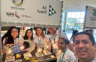 Estudantes Seduc expõem projetos de Empreendedorismo e Marketing Digital em shopping de Teresina (Foto: Reprodução) Estudantes Seduc expõem projetos de Empreendedorismo e Marketing Digital em shopping de Teresina (Foto: Reprodução)