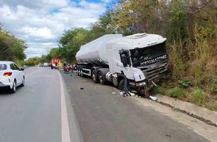 Familiares esclarecem que caminhoneiro não fugiu após acidente em Angical (Foto: Conecta Piauí)