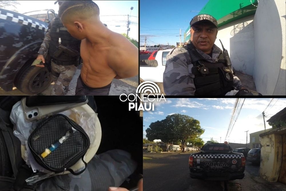 Força Tática captura traficante detido com droga na zona Sudeste de Teresina