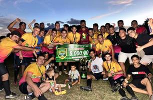 Futebol amador de São João do Arraial tem final emocionante e premiação (Foto: Reprodução) Futebol amador de São João do Arraial tem final emocionante e premiação (Foto: Reprodução)
