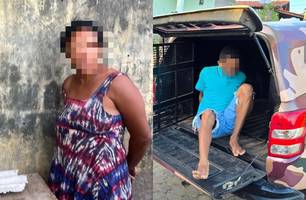 'Géssica' e genro são presos em Teresina em operação contra furto de joias (Foto: Divulgação/Polícia Civil)