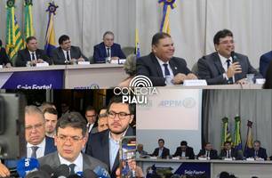 Governador e prefeitos discutem impactos da PEC 66 em seminário na APPM (Foto: Conecta Piauí / James Rodrigues) Governador e prefeitos discutem impactos da PEC 66 em seminário na APPM (Foto: Conecta Piauí / James Rodrigues)