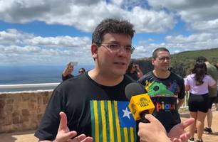 Governador Rafael Fonteles anuncia teleférico no Mirante do Gritador, em Pedro II (Foto: Conecta Piauí) Governador Rafael Fonteles anuncia teleférico no Mirante do Gritador, em Pedro II (Foto: Conecta Piauí)