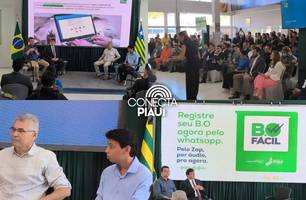 Governo do Piauí lança o BO Fácil: primeiro boletim de ocorrência no Whats do país (Foto: Conecta Piauí) Governo do Piauí lança o BO Fácil: primeiro boletim de ocorrência no Whats do país (Foto: Conecta Piauí)