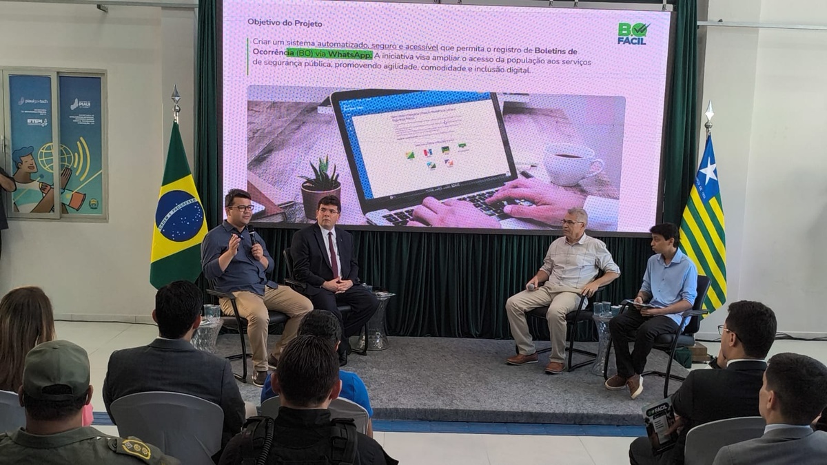 Governo do Piauí lança o BO Fácil: primeiro boletim de ocorrência no Whats do país