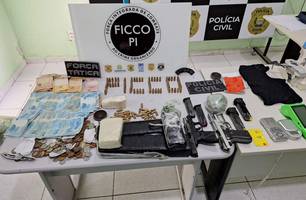Grupo criminoso especializado no tráfico de drogas é desarticulado em Parnaíba (Foto: Divulgação/FICCO)