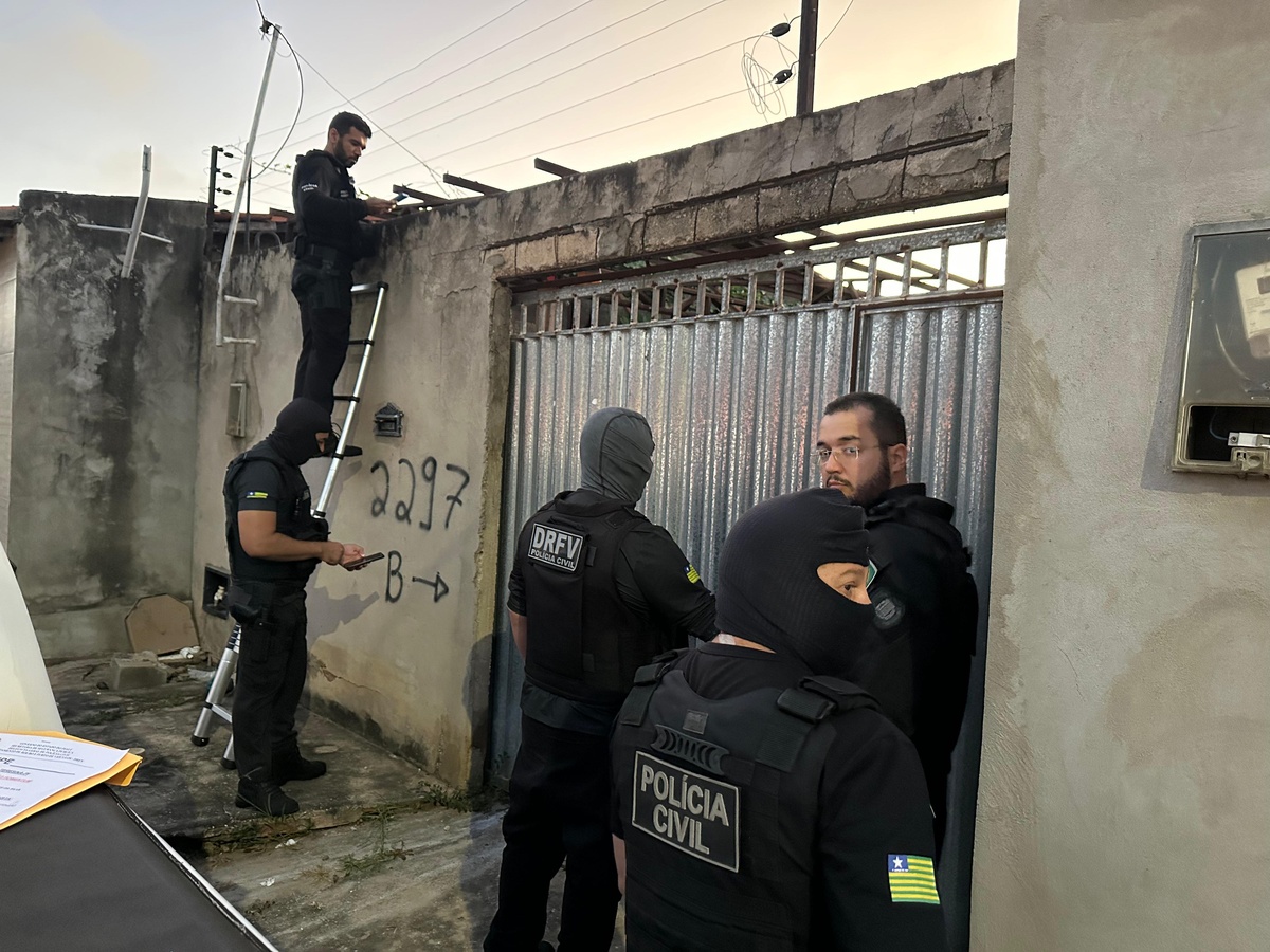Grupo envolvido no esquema de roubo de veículos é preso no Piauí e Maranhão