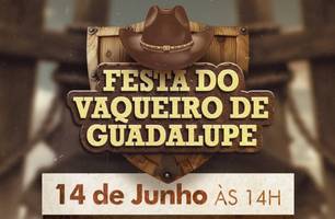 Guadalupe divulga atrações da tradicional Festa do Vaqueiro (Foto: Reprodução) Guadalupe divulga atrações da tradicional Festa do Vaqueiro (Foto: Reprodução)