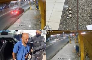 Guarda Municipal de Timon prende suspeito durante operação “Comércio Seguro” (Foto: Reprodução)