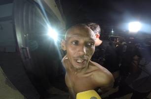 Homem com histórico de homicídio é preso por roubo na zona Norte de Teresina (Foto: Repórter 12/Conecta Piauí) Homem com histórico de homicídio é preso por roubo na zona Norte de Teresina (Foto: Repórter 12/Conecta Piauí)