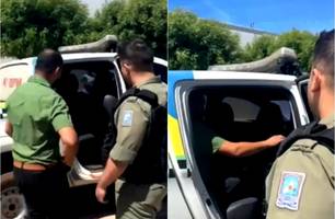 Homem é preso após hostilizar secretária de Saúde em cidade do Piauí (Foto: Reprodução)