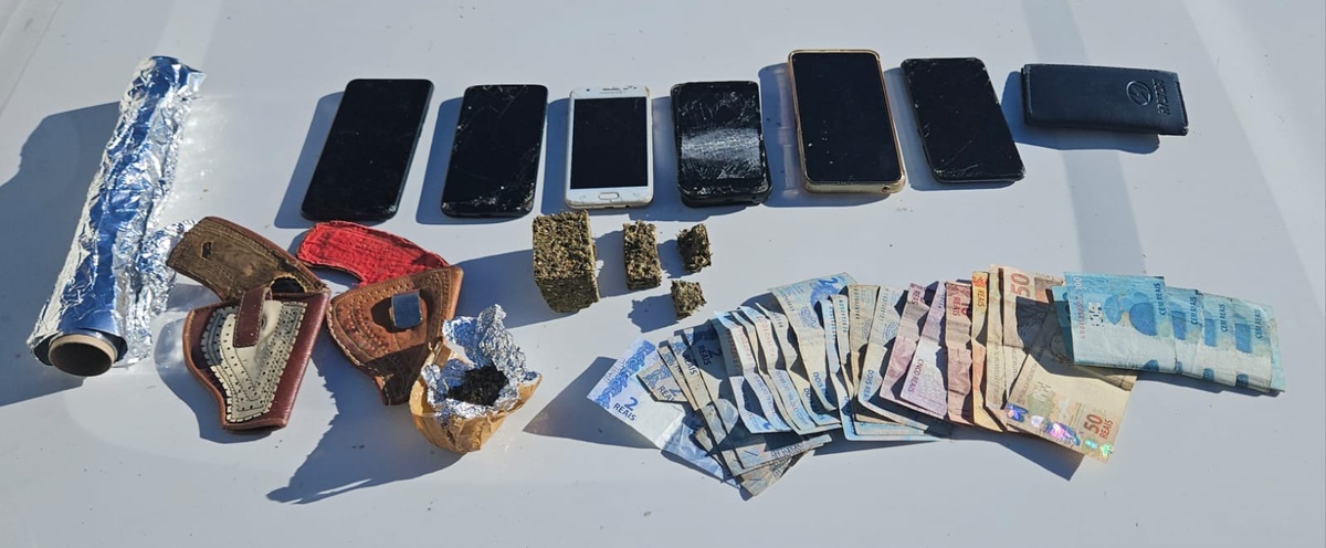 Homem é preso por tráfico de drogas durante cumprimento de mandado em Pio IX