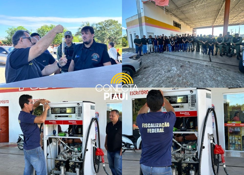 IMEPI realiza operação em postos em postos de combustíveis em Barras