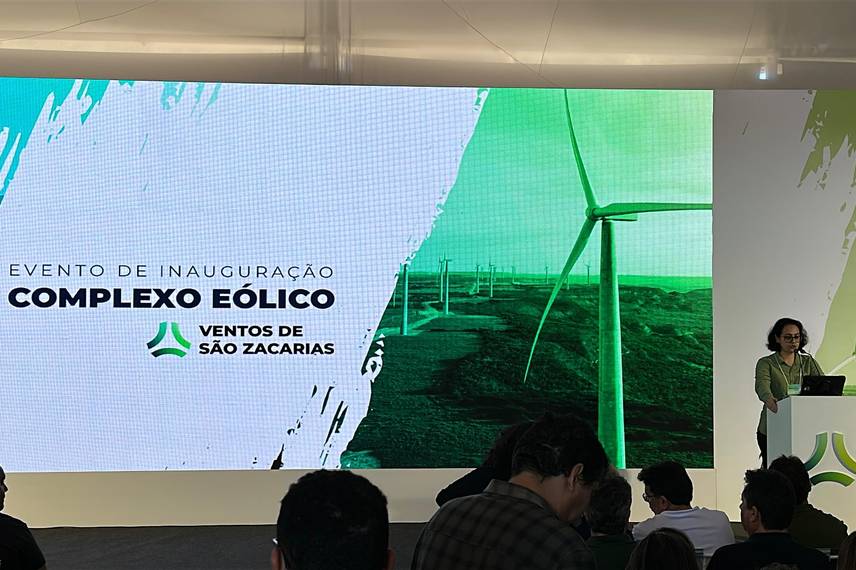 Inauguração do complexo eólico Ventos de São Zacarias Inauguração do complexo eólico Ventos de São Zacarias