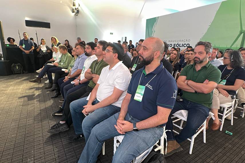 Inauguração do complexo eólico Ventos de São Zacarias Inauguração do complexo eólico Ventos de São Zacarias