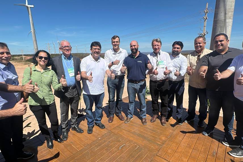 Inauguração do complexo eólico Ventos de São Zacarias Inauguração do complexo eólico Ventos de São Zacarias