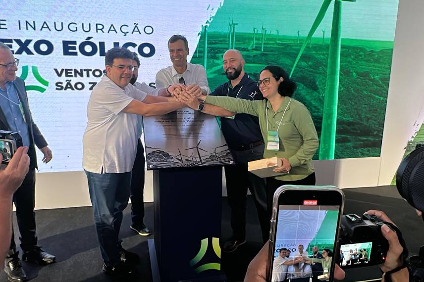 Inauguração do complexo eólico Ventos de São Zacarias Inauguração do complexo eólico Ventos de São Zacarias