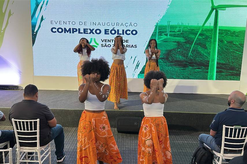 Inauguração do complexo eólico Ventos de São Zacarias Inauguração do complexo eólico Ventos de São Zacarias