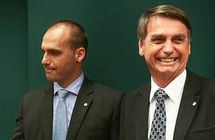 Jair Bolsonaro depõe na PF em apuração sobre ação internacional do filho (Foto: Reprodução) Jair Bolsonaro depõe na PF em apuração sobre ação internacional do filho (Foto: Reprodução)