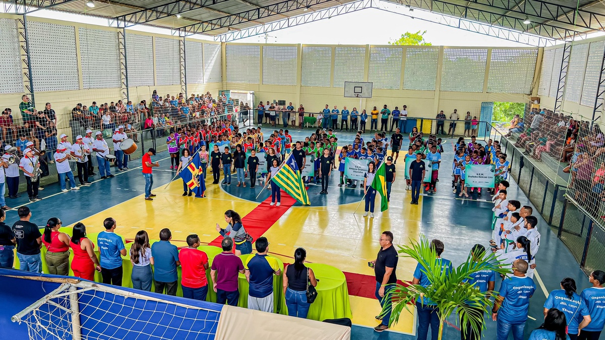 Jogos Escolares Amarantinos agitam o sábado com esporte e integração