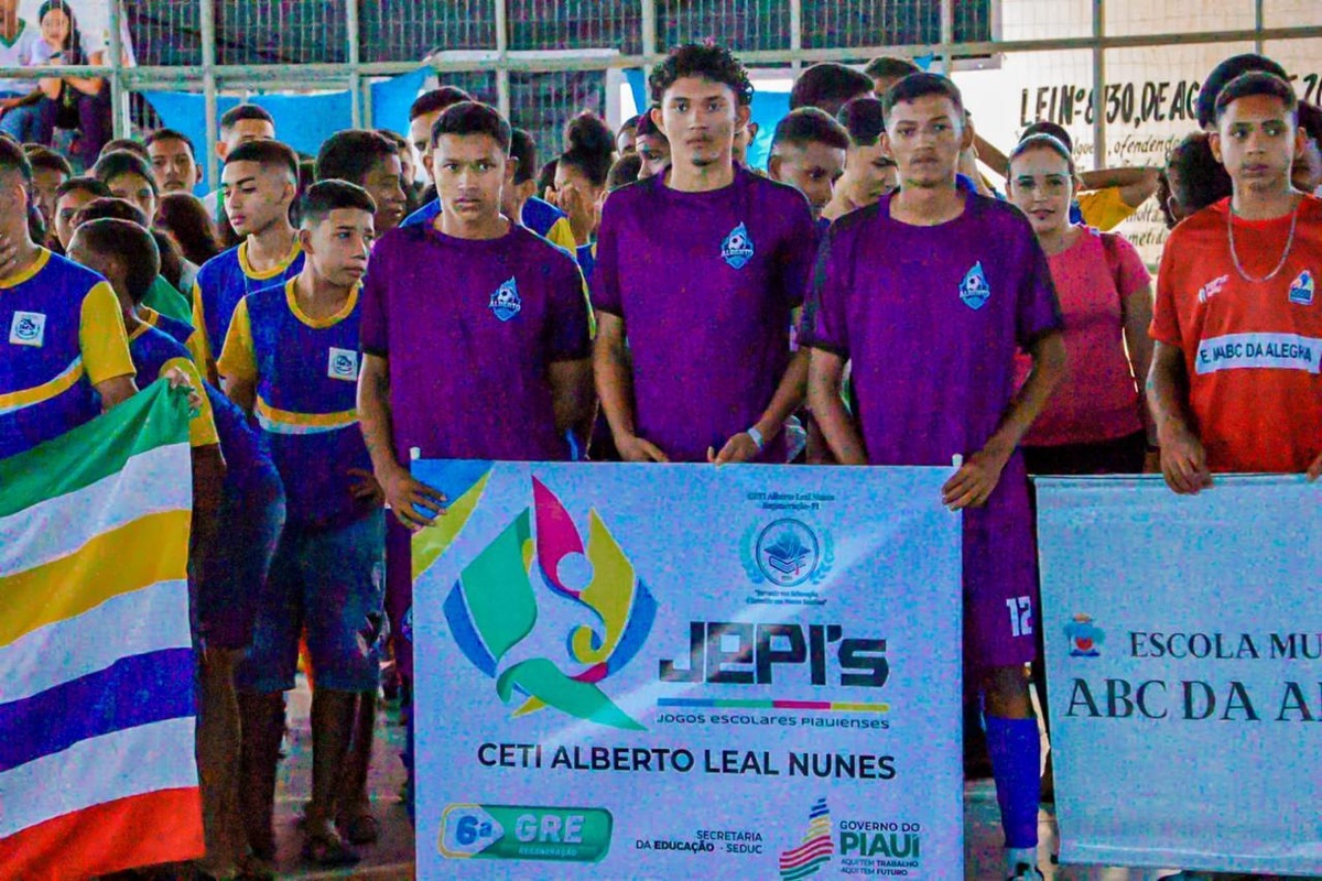 Lançamento dos jogos escolares 2025