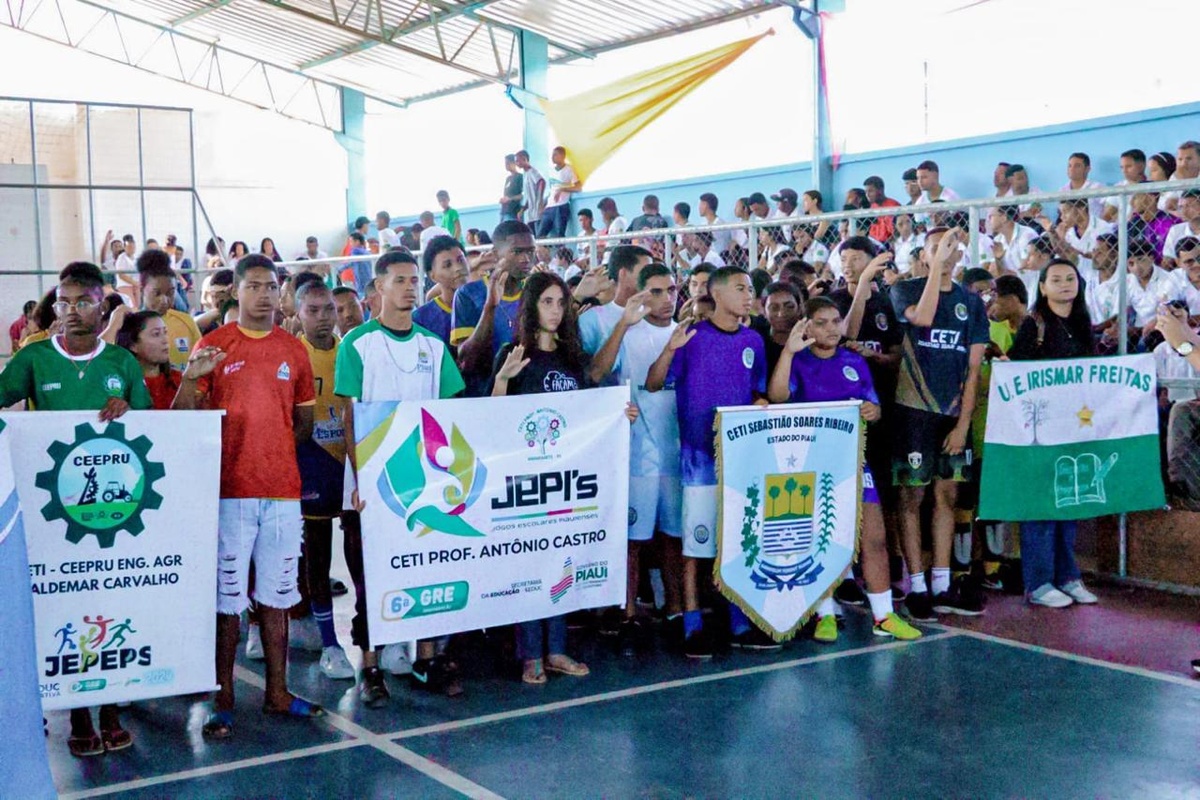 Lançamento dos jogos escolares 2025