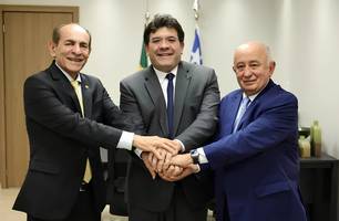 Marcelo Castro, Rafael Fonteles e Júlio César (Foto: Divulgação) Marcelo Castro, Rafael Fonteles e Júlio César (Foto: Divulgação)