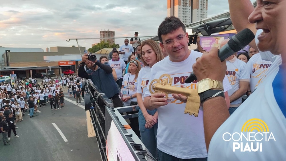 Marcha para Jesus reúne multidão em Teresina com o tema 'Um Só Povo, Um Só Deus'
