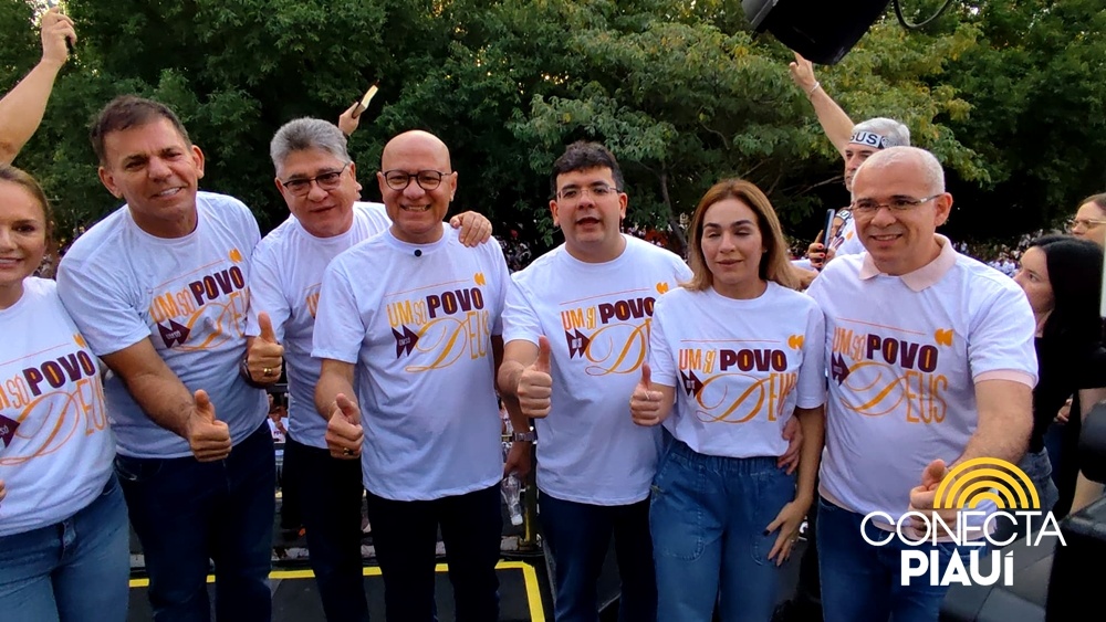 Marcha para Jesus reúne multidão em Teresina com o tema 'Um Só Povo, Um Só Deus'