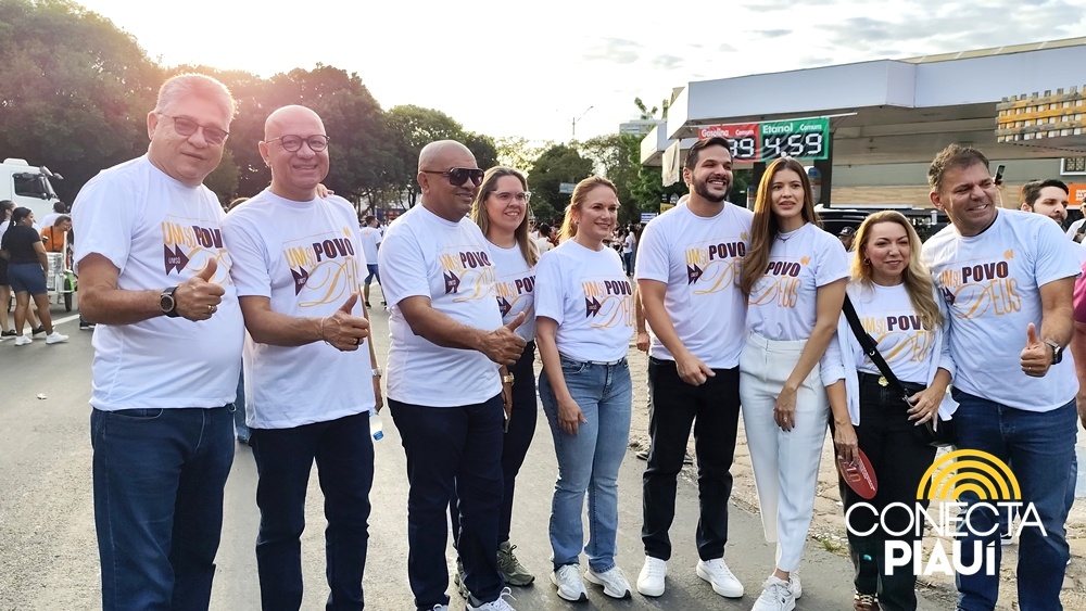 Marcha para Jesus reúne multidão em Teresina com o tema 'Um Só Povo, Um Só Deus'