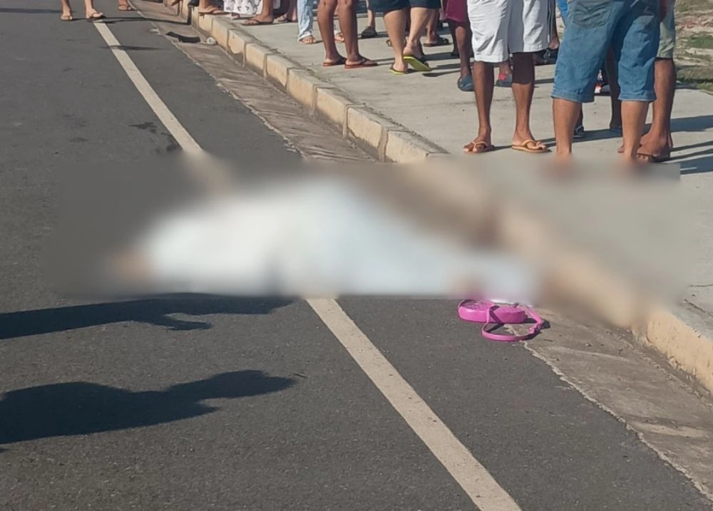 Mulher morre após ser atingida por reboque de caminhonete em Cocal