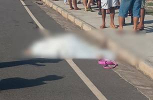 Mulher morre após ser atingida por reboque de caminhonete em Cocal (Foto: Reprodução)