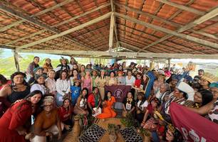 Mulheres indígenas do Piauí participam de evento nacional na Paraíba (Foto: Reprodução/Ascom Sempi) Mulheres indígenas do Piauí participam de evento nacional na Paraíba (Foto: Reprodução/Ascom Sempi)