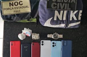Polícia Civil apreende drogas e detém adolescente na zona leste de Teresina (Foto: Reprodução)