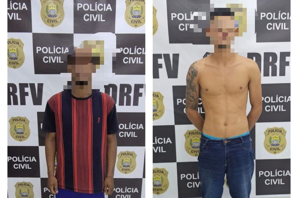 Polícia Civil prende dois homens suspeitos de roubo de motos em Teresina
