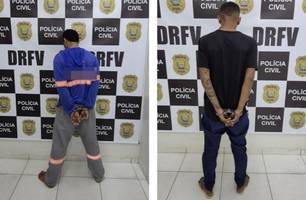 Polícia Civil prende dupla suspeita de roubos de motocicletas em Teresina (Foto: Reprodução)