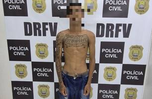 Polícia Civil prende suspeito de roubo de motocicleta na zona Sudeste de Teresina (Foto: Divulgação/Polícia Civil)