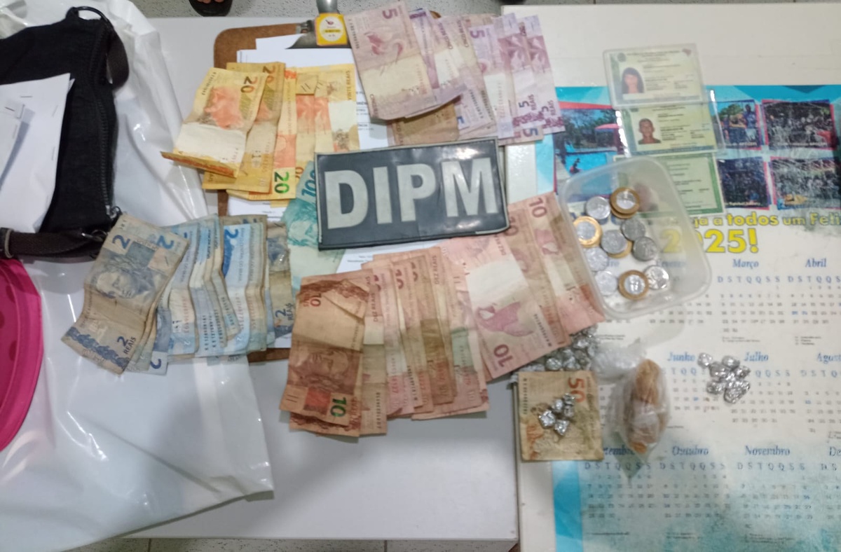 Polícia Militar prende cinco pessoas por associação ao tráfico em Luís Correia