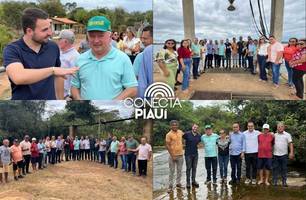 Prefeito de Aroazes anuncia nova ponte, van e R$ 450 mil em investimentos (Foto: Reprodução) Prefeito de Aroazes anuncia nova ponte, van e R$ 450 mil em investimentos (Foto: Reprodução)