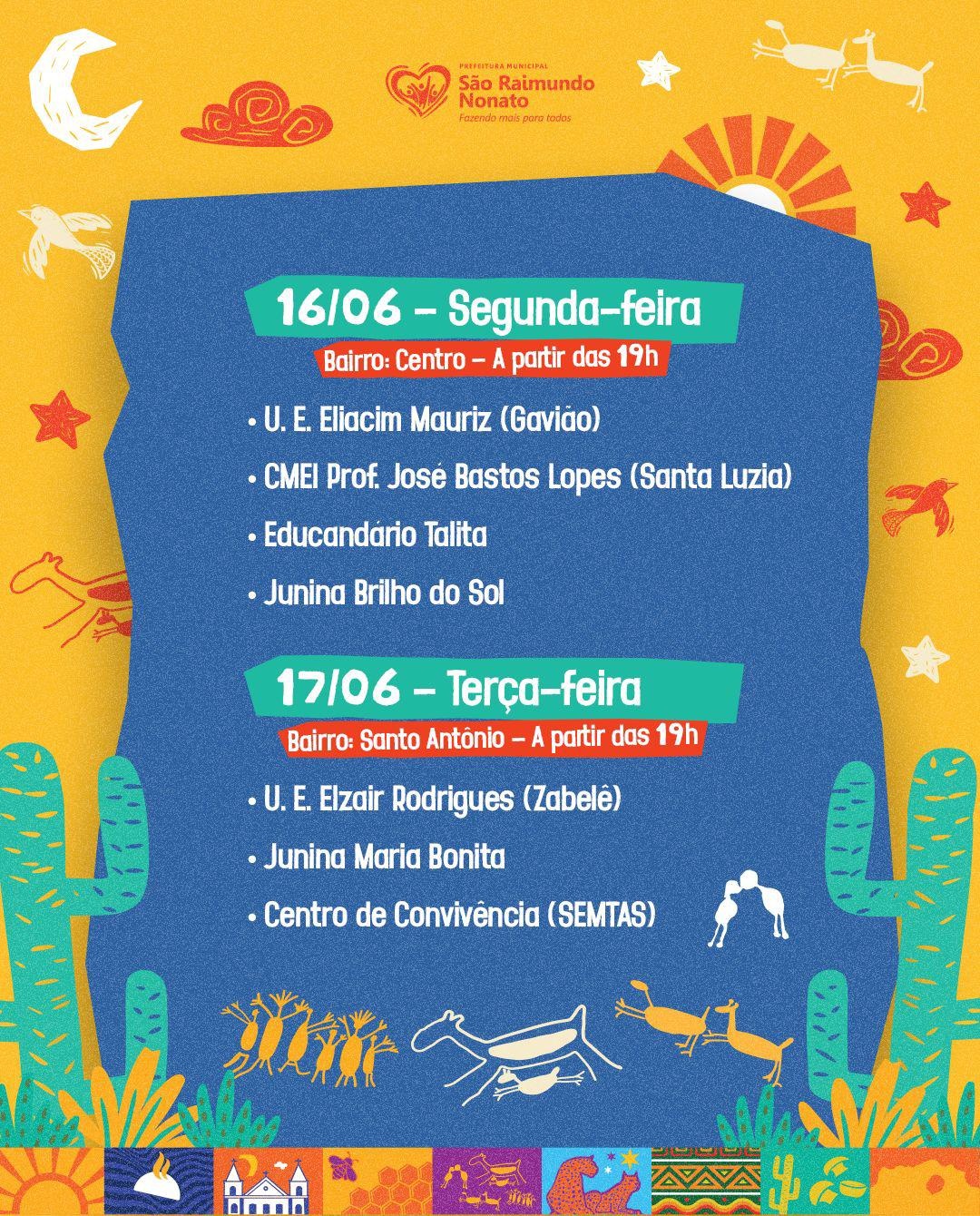 Prefeitura de São Raimundo Nonato anuncia programação dos 113 anos da cidade