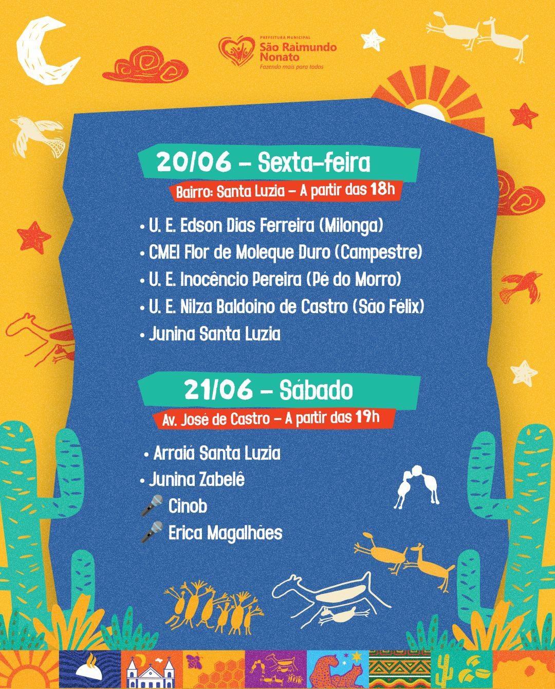 Prefeitura de São Raimundo Nonato anuncia programação dos 113 anos da cidade