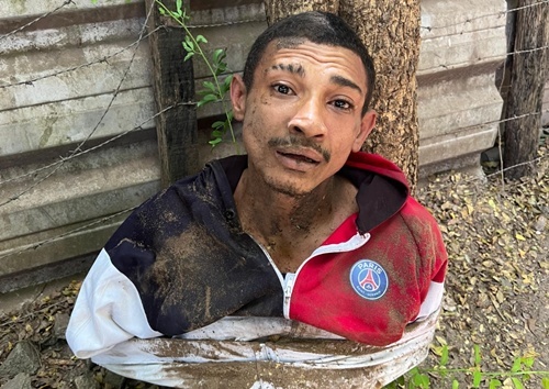 Preso em Timon é acusado em cinco lojas arrombadas e já cuspiu sangue em guarda municipal