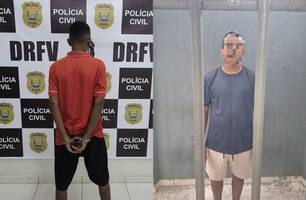 Presos por roubo de veículos em Teresina (Foto: Divulgação/Polícia Civil)