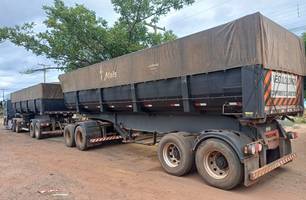 PRF flagra caminhão com defeito nos freios e mais de 20 irregularidades em Picos (Foto: Divulgação/PRF)