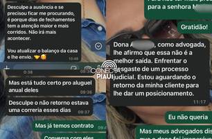 Proprietária denuncia suposto golpe cometido por imobiliária de Teresina (Foto: Reprodução) Proprietária denuncia suposto golpe cometido por imobiliária de Teresina (Foto: Reprodução)