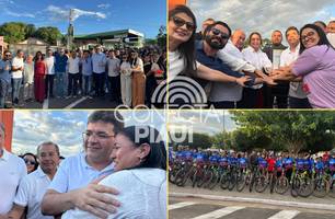 Rafael Fonteles cumpre agenda em Água Branca no aniversário de 71 anos da cidade (Foto: Conecta Piauí) Rafael Fonteles cumpre agenda em Água Branca no aniversário de 71 anos da cidade (Foto: Conecta Piauí)