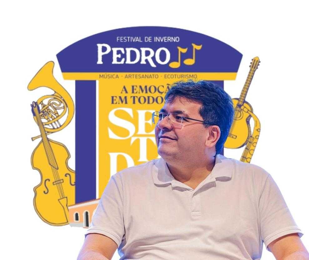 Rafael Fonteles participa da abertura do Festival de Inverno de Pedro II
